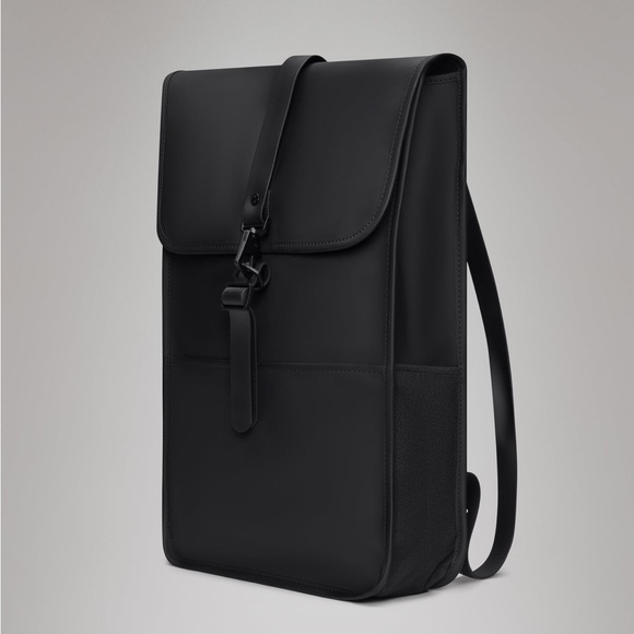 Rains Waterproof Rucksack Backpack- Black